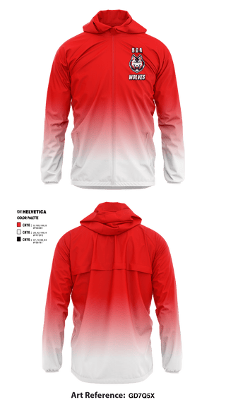 Windbreaker, Wolves, Baseball, Teamtime, Team time, sublimation, custom sports apparel, team uniforms, spirit wear, spiritwear, sports uniforms, custom shirts, team store, custom team store, fundraiser sports, apparel fundraiser