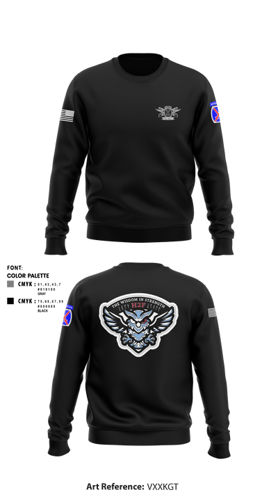 10th CAB H2F 35470377 Crew Neck Sweatshirt - 6