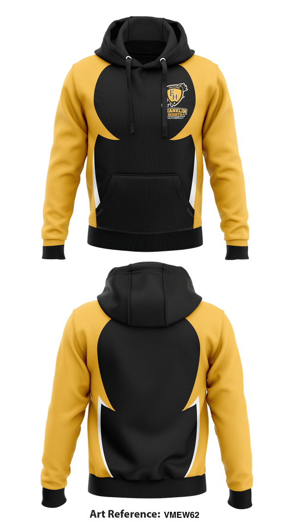 Hoodie, Franklin Heights High School Wrestling, Wrestling, Teamtime, Team time, sublimation, custom sports apparel, team uniforms, spirit wear, spiritwear, sports uniforms, custom shirts, team store, custom team store, fundraiser sports, apparel fundraiser