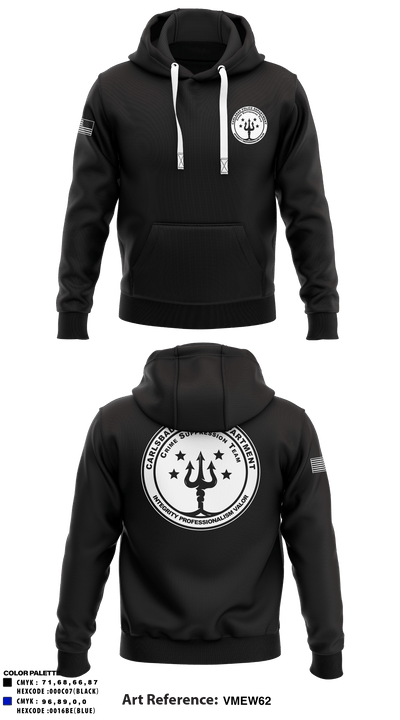Crime Suppression Team 95365970 Hoodie - 1