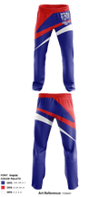 West Beaumont Bruins Intermediate Football League 61782474 Sweatpants - 1