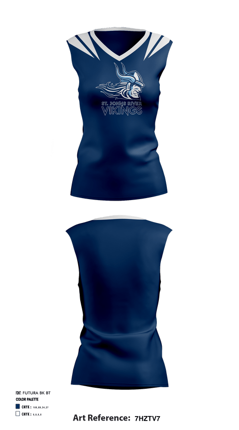 Tank Top, Saint Johns River State College Women's Volleyball, Women's Volleyball, Teamtime, Team time, sublimation, custom sports apparel, team uniforms, spirit wear, spiritwear, sports uniforms, custom shirts, team store, custom team store, fundraiser sports, apparel fundraiser