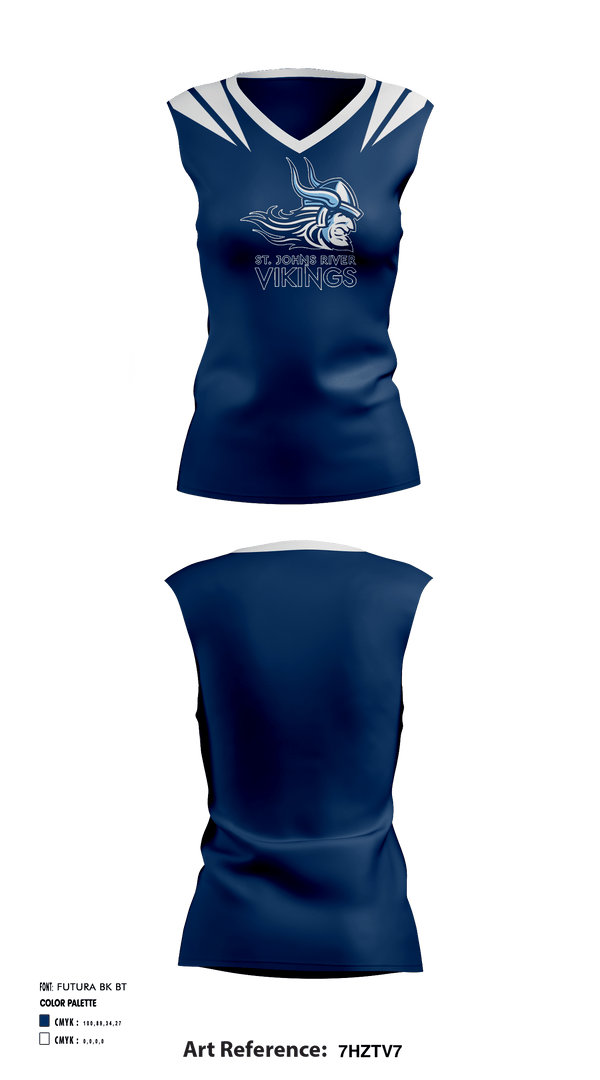 Tank Top, Saint Johns River State College Women's Volleyball, Women's Volleyball, Teamtime, Team time, sublimation, custom sports apparel, team uniforms, spirit wear, spiritwear, sports uniforms, custom shirts, team store, custom team store, fundraiser sports, apparel fundraiser