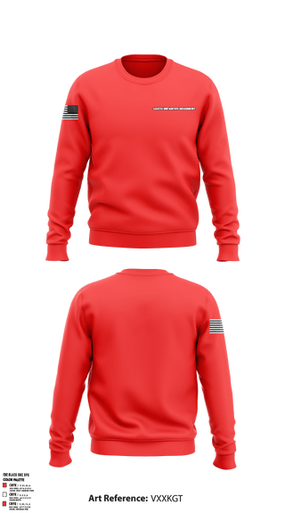 Crew Neck Sweatshirt, , National Guard, Teamtime, Team time, sublimation, custom sports apparel, team uniforms, spirit wear, spiritwear, sports uniforms, custom shirts, team store, custom team store, fundraiser sports, apparel fundraiser