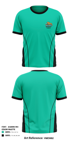 Short Sleeve Performance Shirt, Glen Allen High School Tennis, Tennis, Teamtime, Team time, sublimation, custom sports apparel, team uniforms, spirit wear, spiritwear, sports uniforms, custom shirts, team store, custom team store, fundraiser sports, apparel fundraiser