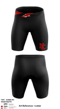 North Central Panthers Volleyball 84585356 Men's Compression Shorts - 1