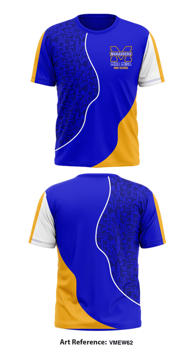 Mira Mesa High School 11498132 Short Sleeve Performance Shirt - 1