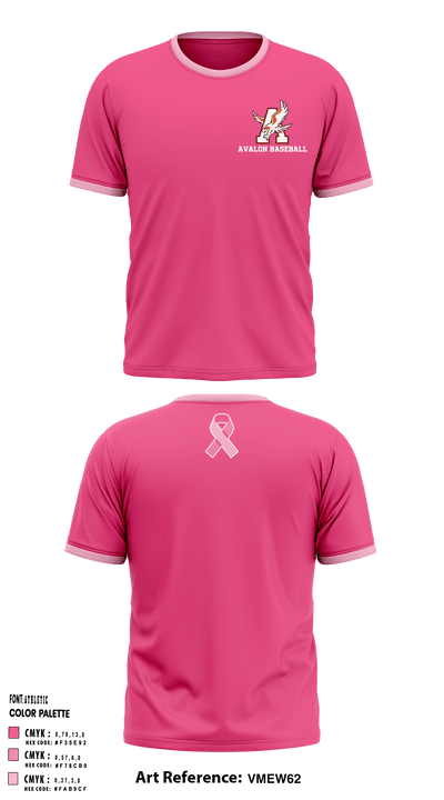 Avalon Eagles 78007918 Short Sleeve Performance Shirt - 2
