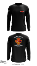 Clarks Chapel Fire & Rescue 66405091 Long Sleeve Performance Shirt - 2