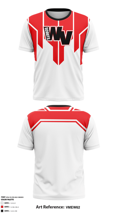West Valley Scouts 82143538 Short Sleeve Performance Shirt - 3