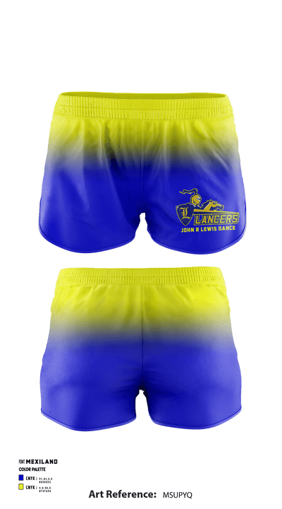 John R Lewis High School Dance 95156716 Women's Shorts - 1
