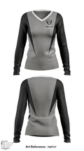 Shiloh High School Volleyball 94151360 Long Sleeve Performance Shirt - 2