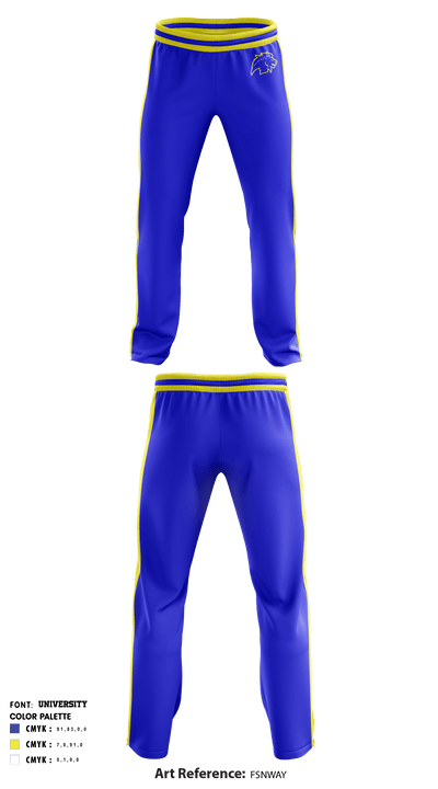 Loris High School Wrestling 78645273 Sweatpants - 1