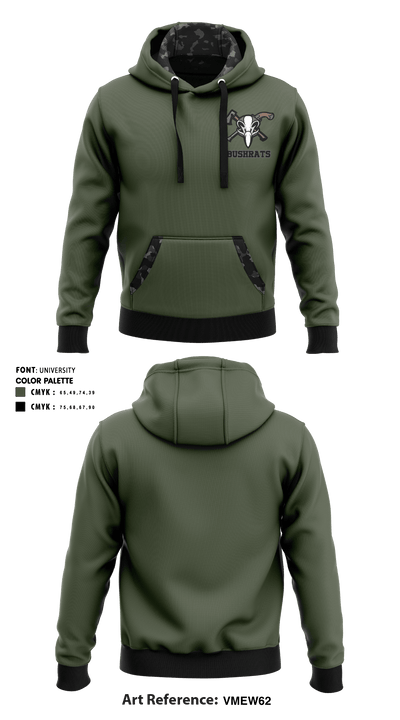 BushRats 52640068 Hoodie - 1