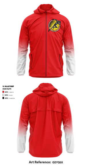 Windbreaker, Charleston speed academy, Football, Teamtime, Team time, sublimation, custom sports apparel, team uniforms, spirit wear, spiritwear, sports uniforms, custom shirts, team store, custom team store, fundraiser sports, apparel fundraiser