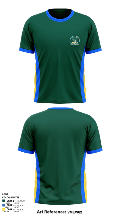 South Kingstown Parks & Recreation 83401410 Short Sleeve Performance Shirt - 1
