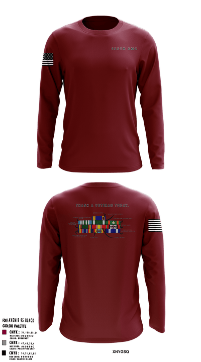 950th SMC 2077241 Long Sleeve Performance Shirt - 1