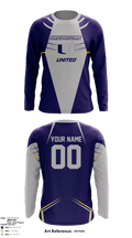 San Antonio Predators 16651278 Long Sleeve Performance Shirt - 3