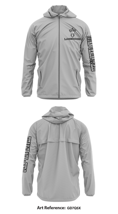 Lakeshore track & field 30890336 Windbreaker - 5