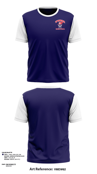 Short Sleeve Performance Shirt, Warrington Warwick Boys Basketball Association, Men's Basketball, Teamtime, Team time, sublimation, custom sports apparel, team uniforms, spirit wear, spiritwear, sports uniforms, custom shirts, team store, custom team store, fundraiser sports, apparel fundraiser