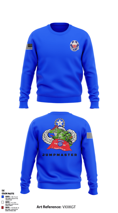 82nd BSB 82nd ABN DIV 96465842 Crew Neck Sweatshirt - 1