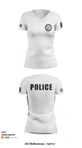 Bay Minette Police Department 41328135 Women's Short Sleeve V-neck Shirt - 8