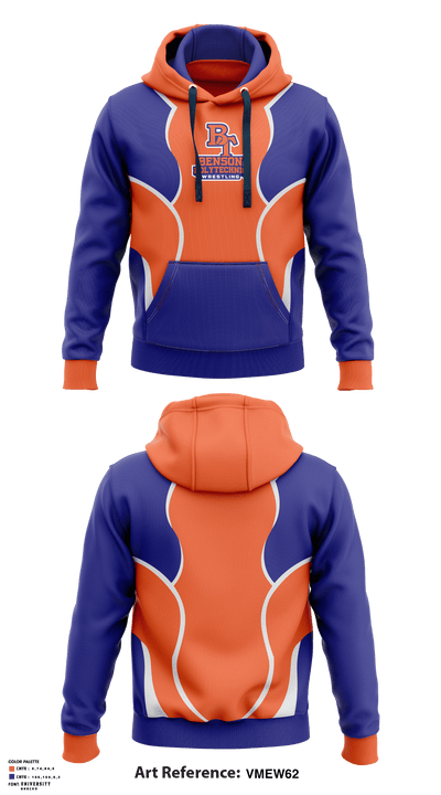 Benson Polytechnic High School Wrestling 45505519 Hoodie - 1
