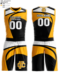 Floyd County High School Basketball 82259610 Basketball Uniform - 1
