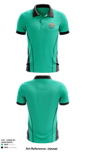 Glen Allen High School Tennis 78396465 Short Sleeve Performance Polo - 1