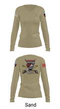 Pirate FIST 40873252 Women's Long Sleeve V-neck Shirt - 41