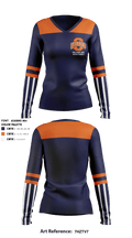 Oak Park and River Forest Field Hockey 54220256 Women's Long Sleeve V-neck Shirt - 1