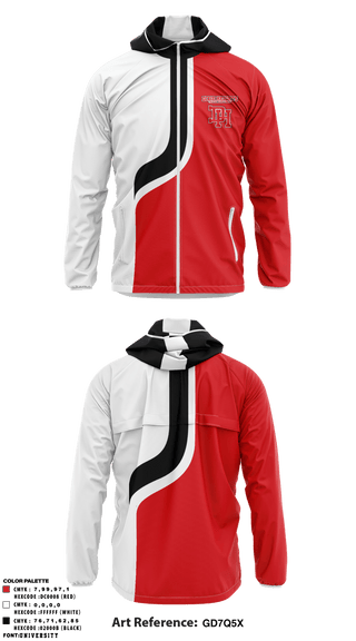 Windbreaker, Dixie Heights High School track, Track & Field, Teamtime, Team time, sublimation, custom sports apparel, team uniforms, spirit wear, spiritwear, sports uniforms, custom shirts, team store, custom team store, fundraiser sports, apparel fundraiser