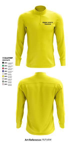 Quarter Zip Jacket, Venom Sports Training, Men's Basketball, Teamtime, Team time, sublimation, custom sports apparel, team uniforms, spirit wear, spiritwear, sports uniforms, custom shirts, team store, custom team store, fundraiser sports, apparel fundraiser