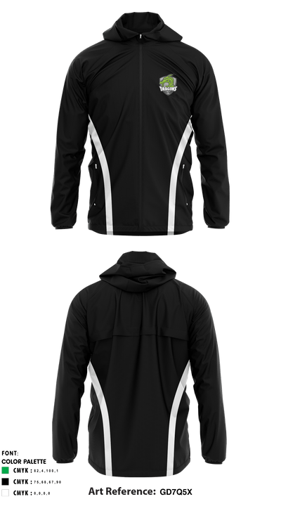 Denver School Of Science & Technology-Cole High School 26159588 Windbreaker - 2