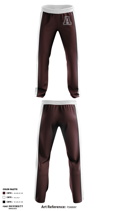 Stephen F Austin High School Women's Volleyball 73775672 Sweatpants - 1