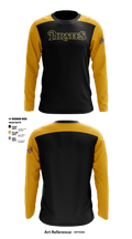 Los Angeles Pirates 74312267 Long Sleeve Performance Shirt - 1