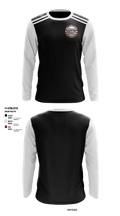 New York State Baseball Umpires Association 32208810 Long Sleeve Performance Shirt - 1