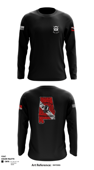 Cullman County Dive Team 44931710 Long Sleeve Performance Shirt - 2