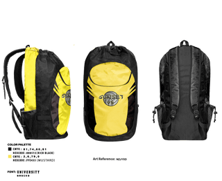 Gear Bag, Miami Sunset Senior, Men's Volleyball, Teamtime, Team time, sublimation, custom sports apparel, team uniforms, spirit wear, spiritwear, sports uniforms, custom shirts, team store, custom team store, fundraiser sports, apparel fundraiser