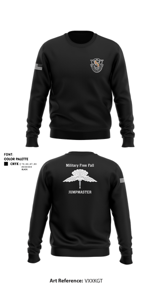 Crew Neck Sweatshirt, 5th Special Forces Group, , Teamtime, Team time, sublimation, custom sports apparel, team uniforms, spirit wear, spiritwear, sports uniforms, custom shirts, team store, custom team store, fundraiser sports, apparel fundraiser