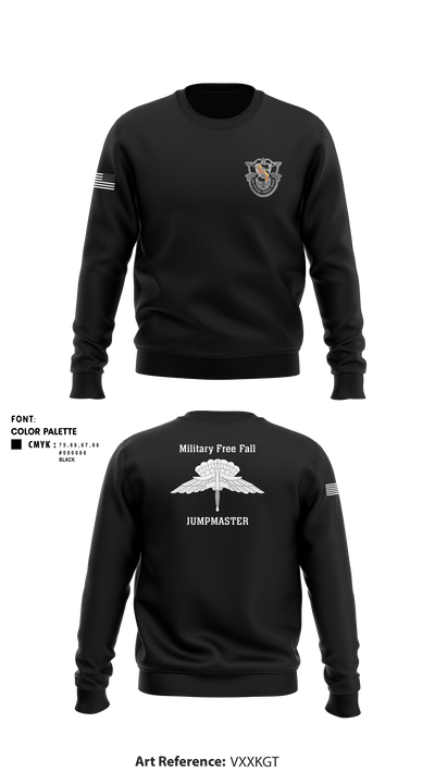 5th Special Forces Group 64398328 Crew Neck Sweatshirt - 3