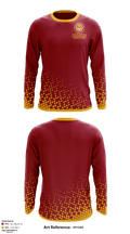 Highland High School Swimming 13550474 Long Sleeve Performance Shirt - 1