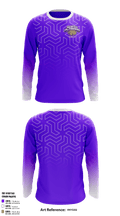 University of North Alabama Golf 30917491 Long Sleeve Performance Shirt - 1