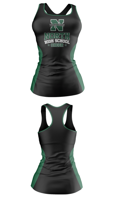 North High School Cheer 76587245 Tank Top - 1
