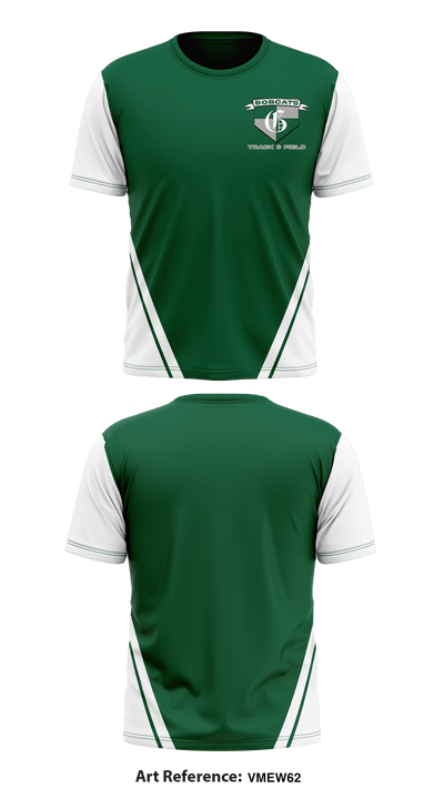 Greenbrier track & field 68070632 Short Sleeve Performance Shirt - 1