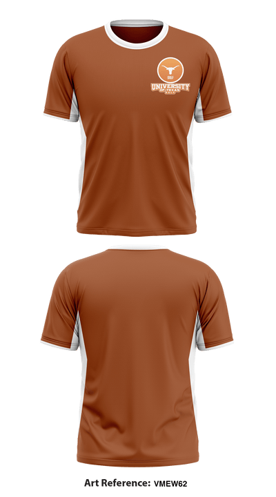 University of Texas Golf 51957377 Short Sleeve Performance Shirt - 1