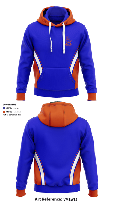 Arlington Bowie High School Baseball 46856283 Hoodie - 1