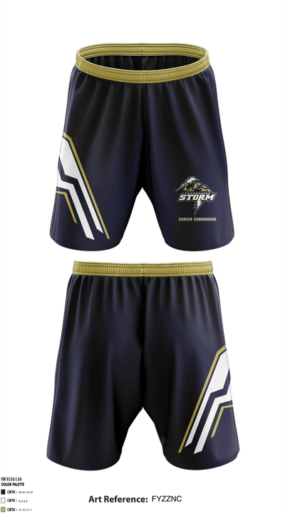 Chaska Chanhassen Football Association 68938367 Athletic Shorts With Pockets - 1