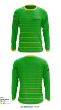 Roosevelt High School Water Polo 65759665 Long Sleeve Performance Shirt - 2