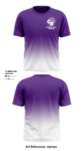 Cherokee Bluff High School Swimming 74929241 Short Sleeve Performance Shirt - 1